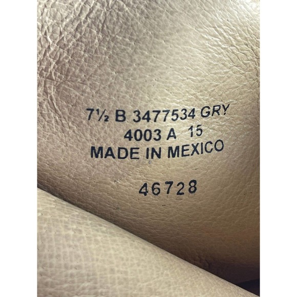 Frye Women's Paige Tall Leather Riding boots US 7.5 Beige Leather Knee-High Boot - Picture 14 of 16